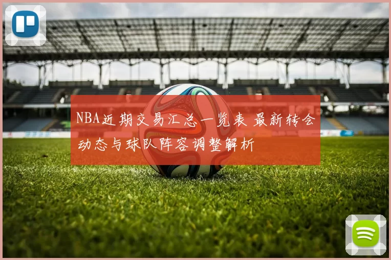 NBA近期交易汇总一览表 最新转会动态与球队阵容调整解析