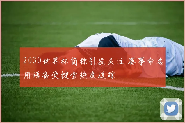 2030世界杯简称引发关注 赛事命名用语备受搜索热度追踪